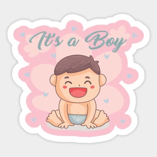 Baby boy Sticker